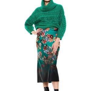 Alice + Olivia Maeve Slip Skirt